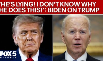Biden calls Trump out for "lying" before taking aerial tour over North Carolina | FOX 5 News