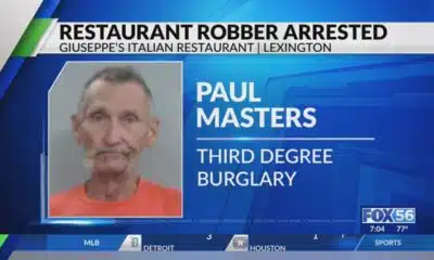 Man accused of Lexington Italian restaurant burglary