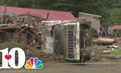 Gov. Bill Lee, TEMA speak after surveying flooding damage in East TN