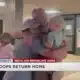 Members of 186th Air Refueling Wing welcomed back home