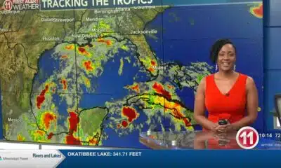 10/3 - Friday AM Showers are possible, and we're monitoring the Gulf of Mexico