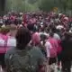 Thousands of Houstonians gather to support breast cancer awareness in "Race for the Cure" fundraiser