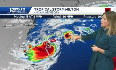 Tropical Storm Milton to become a major hurricane before landfall in Florida next week. High rip ...
