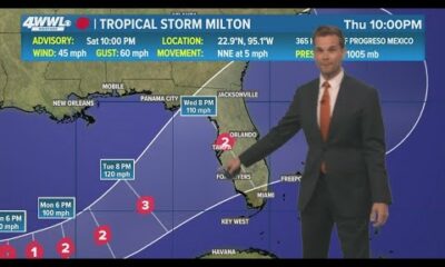 Milton forecast to bring life-threatening impacts to Florida