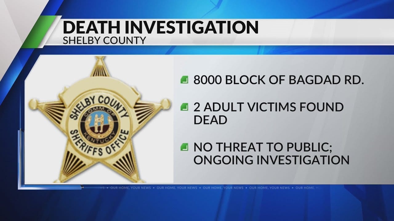 Sheriff's office finds 2 dead in Shelby County