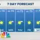 Morning Weather (10/7): Mostly sunny, turning cooler with highs in the middle to upper 70s