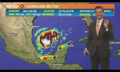 New Orleans Weather: Beautiful, sunny week; Hurricane Milton heads to Florida