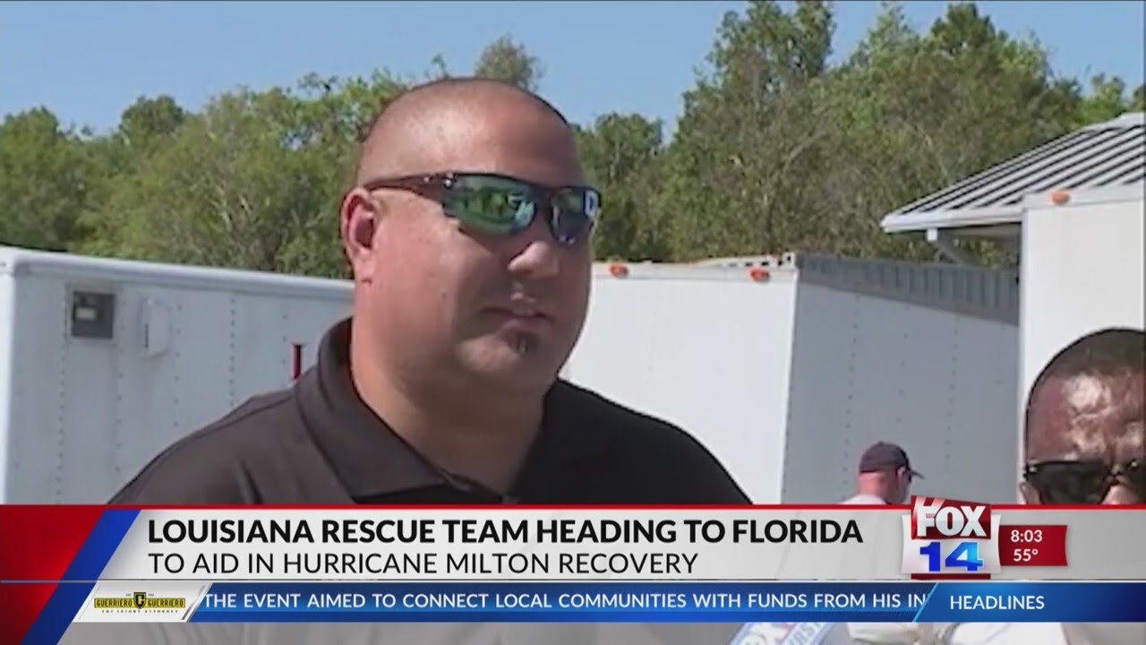 NBC News Today: Louisiana Urban search and Rescue team is deploying to Florida