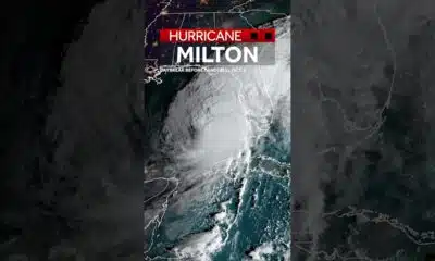 Hurricane Milton at daybreak on Wednesday #florida