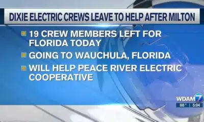 Pine Belt electric crews headed to Florida to lend hand