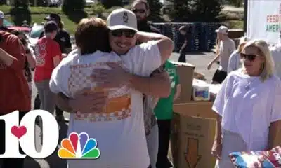 Morgan Wallen makes appearance at West Town Mall during food drive to help Helene recovery efforts