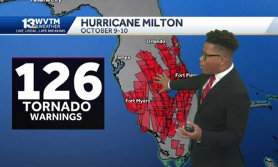 Milton races through the Atlantic, leaving behind catastrophic damage in Florida. Alabama has som...