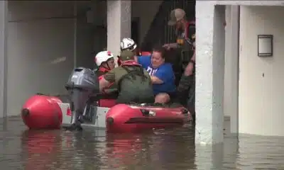 Residents trapped in apartments rescued