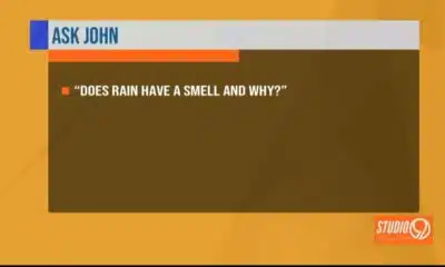 Ask John: Does rain have a smell and why?