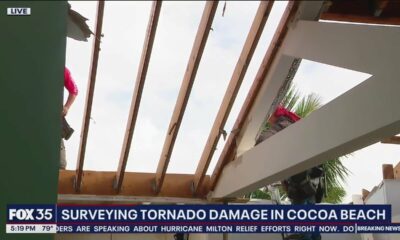 Hurricane Milton damage: Tornado tears roof off family's home while they're drinking wine
