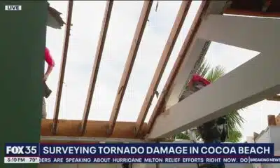 Hurricane Milton damage: Tornado tears roof off family's home while they're drinking wine