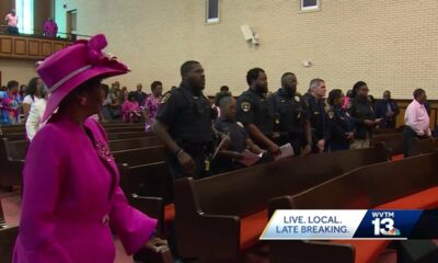 "Worship in Blue" service held at Birmingham church