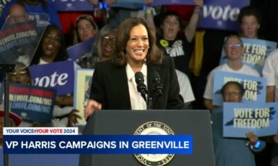 VP Harris lays out New Way Forward plan to voters in Greenville, NC