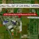 Child falls out of vehicle on Dixieland and Pleasant Grove roads, brought to hospital