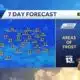 Areas of frost are possible in Alabama the next couple of mornings