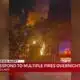 Crews respond to multiple fires overnight