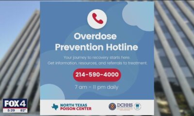 Dallas County launches its own dedicated opioid overdose prevention hotline