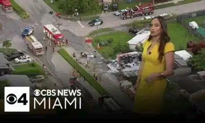 Tanker on fire in Oakland Park