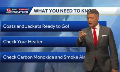 First chill of the fall season coming in tonight!