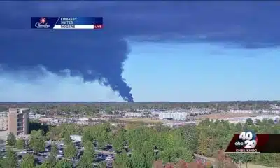 Hazardous smoke warning issued for Rogers fire