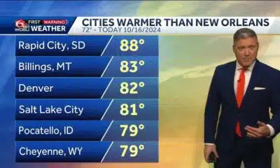 Coldest morning since March 29th then warmer days ahead