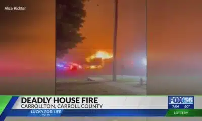 At least 1 killed in downtown Carrolton house fire