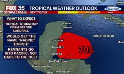 Potential Tropical Cyclone 15 forms in Caribbean near Yucatán Peninsula; could become future 'Nadine