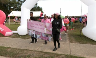 "Let's Think Pink" walk raises support in fight against breast cancer