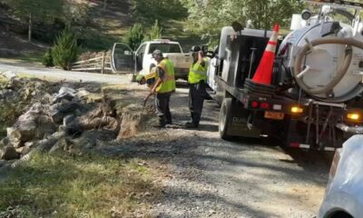 City of Raleigh Water department sent crew to Asheville