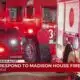 Crews respond to house fire in Madison