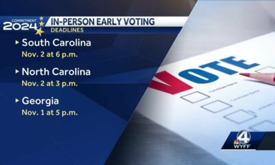 Early voting begins in South Carolina