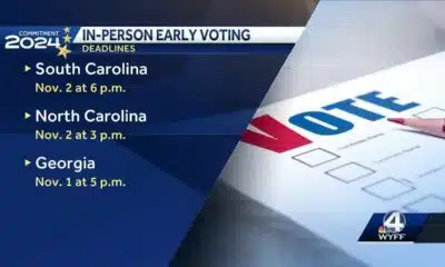 Early voting begins in South Carolina