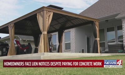 Homeowners face lien notices despite paying for concrete work