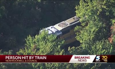 Person dies after being hit by train in northwest OKC, police say