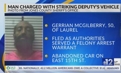 Jones County man accused of striking deputy’s patrol car