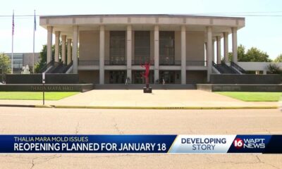 Thalia Mara Hall to reopen in January