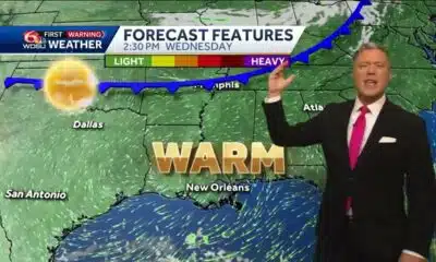 Even warmer days ahead but fog could be an issued beginning Wednesday