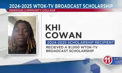 Meridian Community College Foundation announces their recipient of the 2024-2025 WTOK-TV Broadcas...