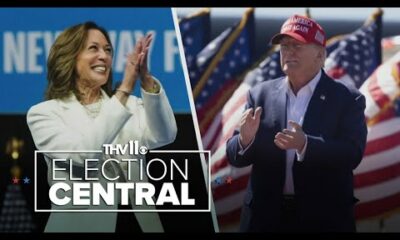 Trump, Harris focus on battleground states as election day nears