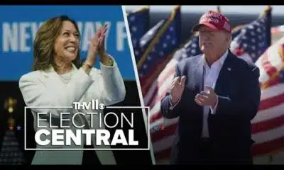 Trump, Harris focus on battleground states as election day nears