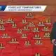 Way too warm for October! Alabama's weather forecast stays warm with only a small rain chance thi...