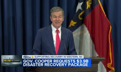 Cooper recommends $3.9B in state funding for Helene, says storm costliest ever for NC