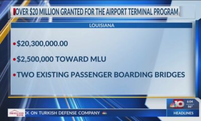 Monroe Regional Airport to receive $2.5 million grant