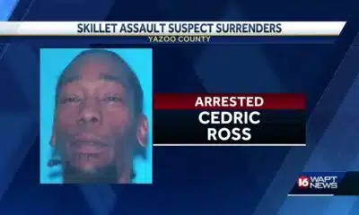 Man arrested, accused of hitting mom with skillet
