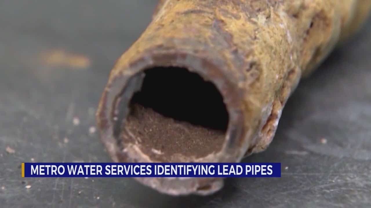 Metro Water Services identifies lead pipes